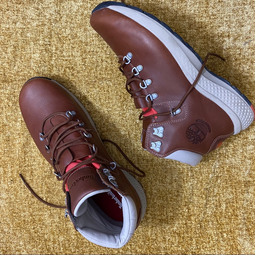 Men’s brown Timberland boots